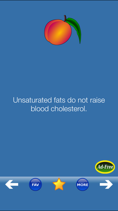 Screenshot #2 pour Nutrition Facts & Tips Fun App