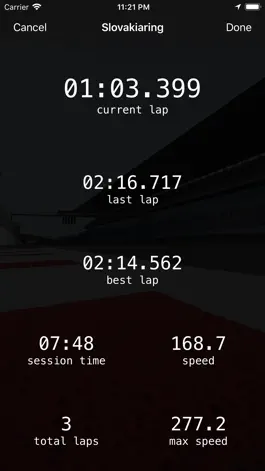 Game screenshot Lap Timer GPS apk