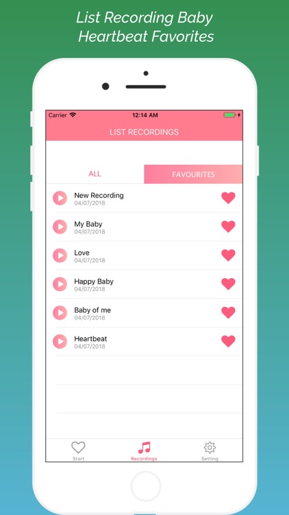 My Baby Heartbeat Listener screenshot-4