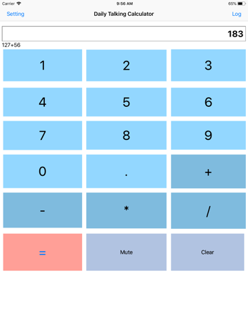 Daily Talking Calculator - náhled