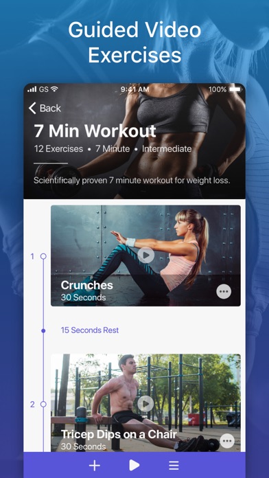 Sweat it App - Female Fitness screenshot