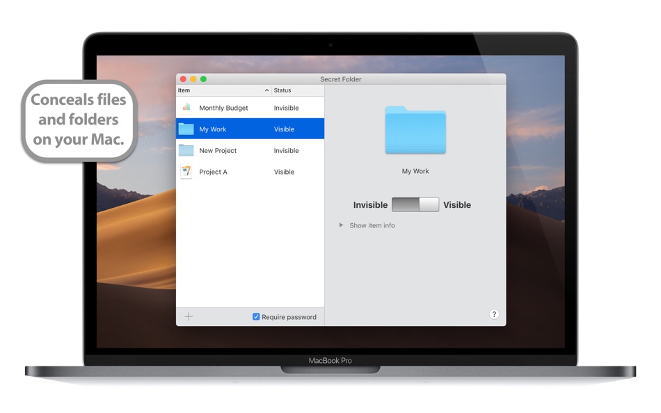Secret Folder - 11 - (macOS)