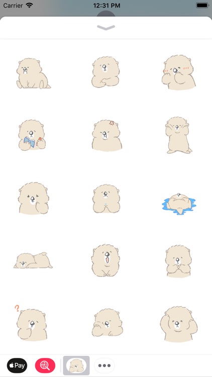 Cute Polar Bear - Fx Sticker