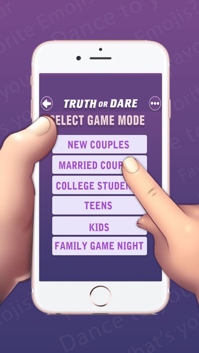 Screenshot #1 pour Truth or Dare - Fun Party Game