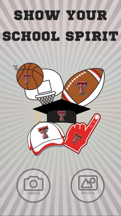 Texas Tech Red Raiders PLUS Selfie Stickers