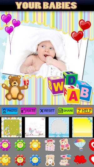 Baby Photo Frames and Stickers(圖4)-速報App