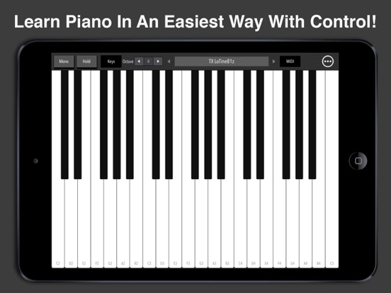 Screenshot #5 pour Simple & Easy Piano Music App