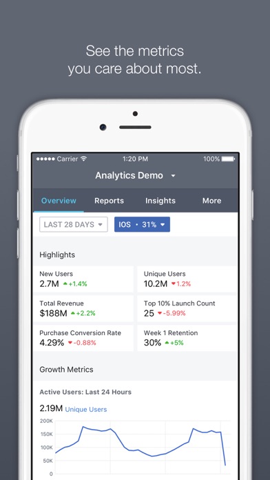 Facebook Analytics screenshot1