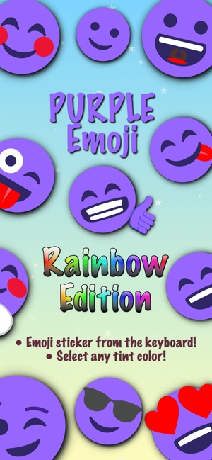 紫表情 • Stickers