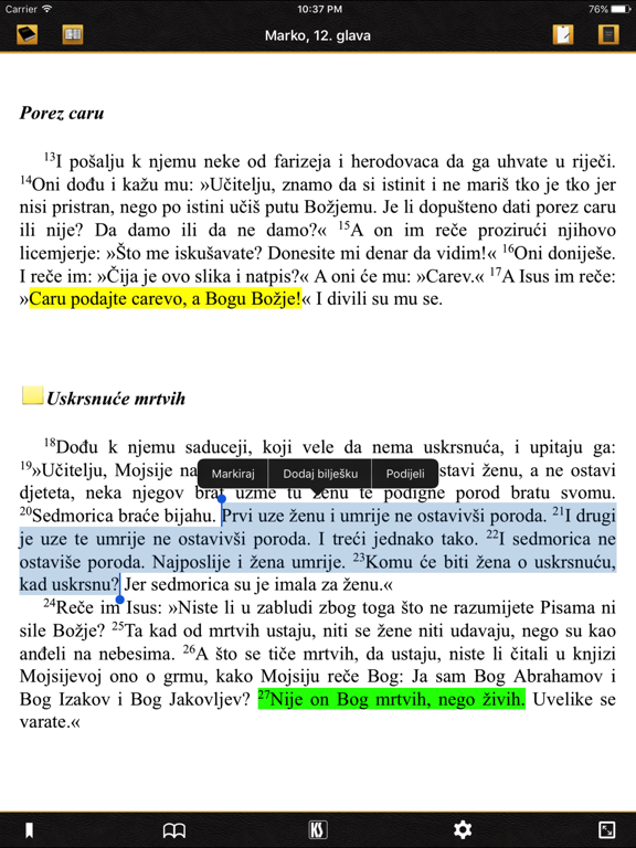 Screenshot #6 pour HR Biblija