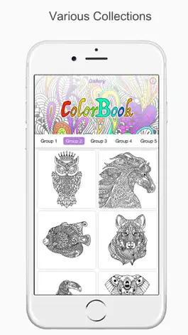 Game screenshot ColorBook - Coloring Pages apk