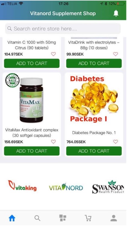 Vitanord Supplement Shop