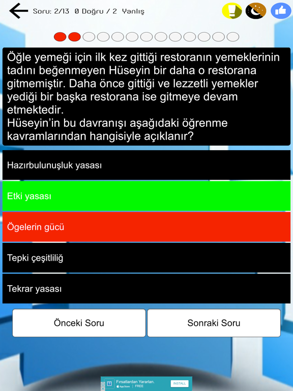 Screenshot #6 pour Kpss Çıkmış Eğitim Bilimleri