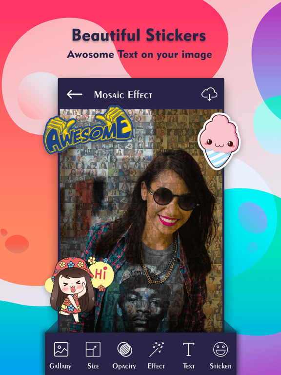 Screenshot #6 pour Mosaic Photo Collage