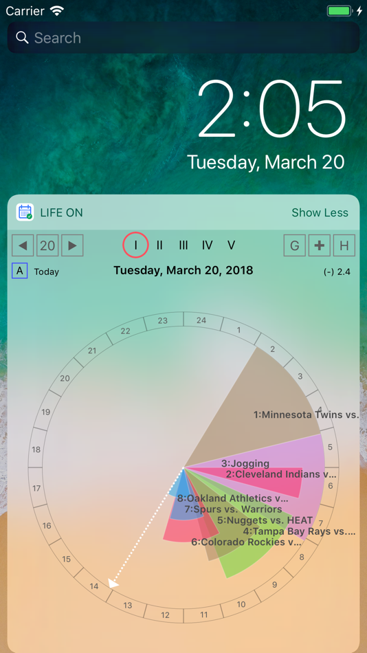#1. LifeOn (iOS) By: KyuHo Nam