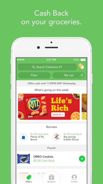 Checkout 51: Cash Back Savings screenshot-0