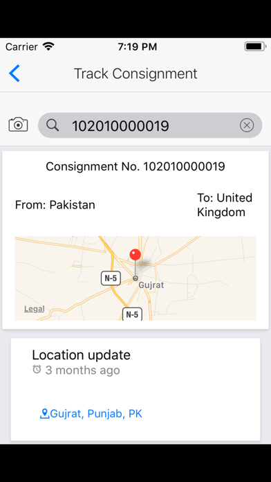 MCS Tracking app screenshot 3