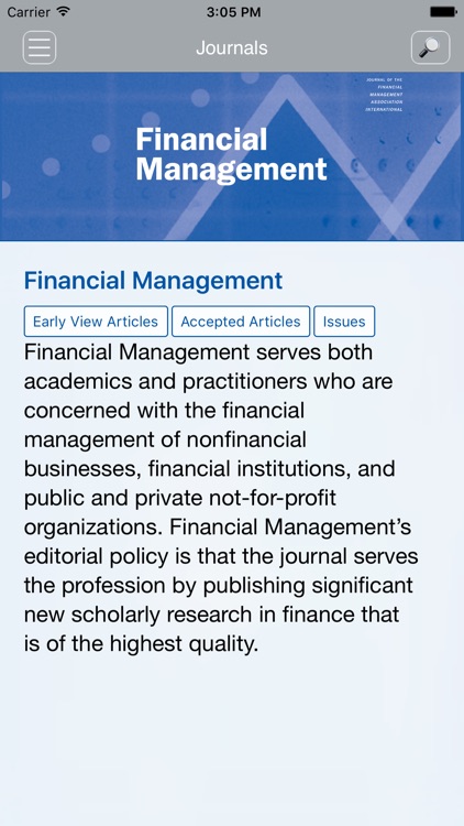 Financial Management App