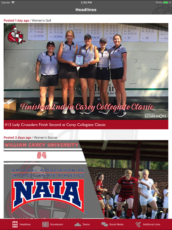 Screenshot #5 pour William Carey Athletics