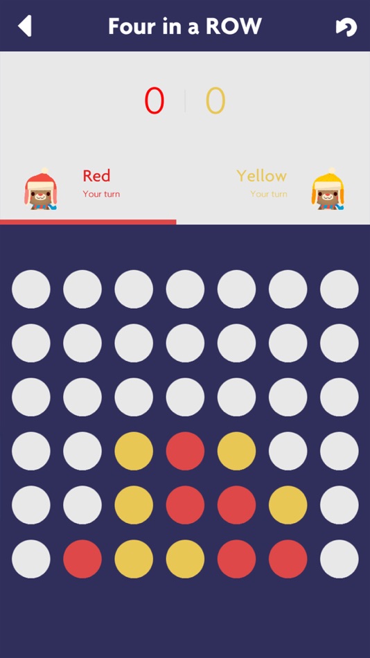 #2. Make Four in Row (iOS) 来自: Sebastin Michael