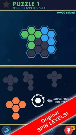 Game screenshot Hexa Block Ultimate! with Spin mod apk