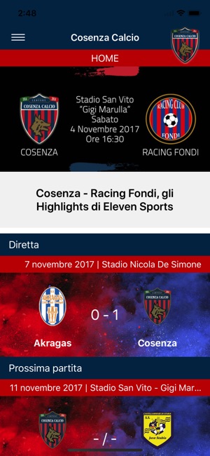 Cosenza Calcio Official