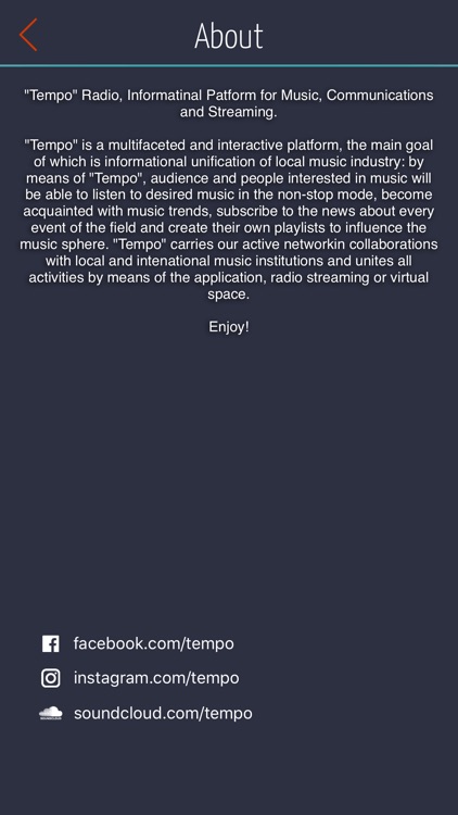 Tempo Radio screenshot-3