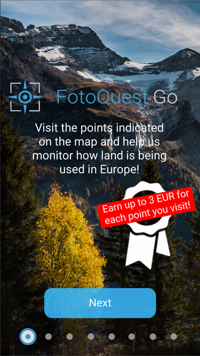 Screenshot #1 pour FotoQuest Go