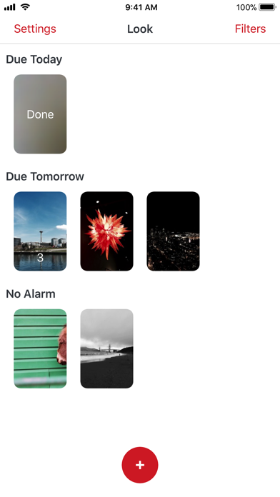 Look Reminder 2 iPhone screenshot 1 - Productivity app
