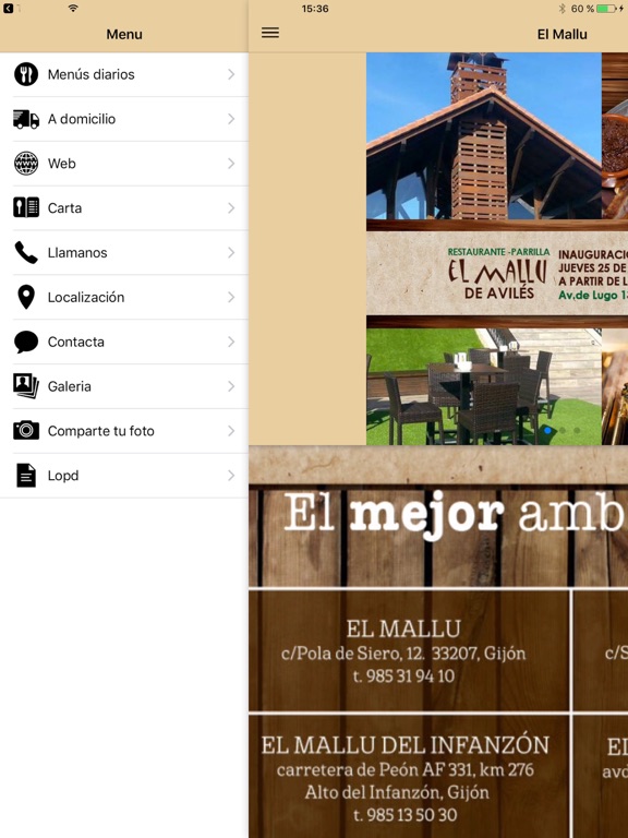 Screenshot #5 pour Sidrerías El Mallu