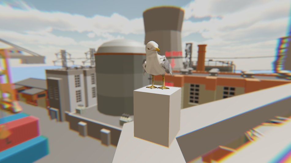 #1. Seagull Simulator (iOS) โดย: Vitaliy Odarchenko
