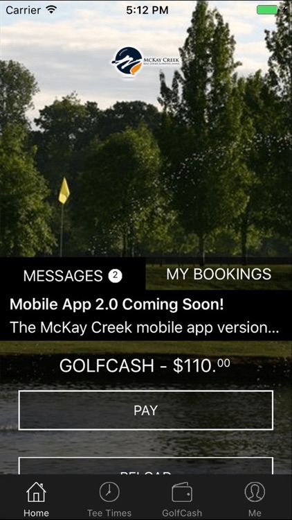 McKay Creek Golf Tee Times