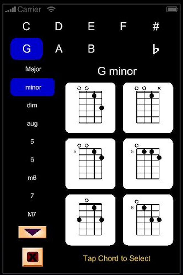 Mandolin Chord Cracker Pro screenshot 2