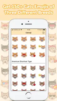 catmoji - cat emoji stickers iphone screenshot 2