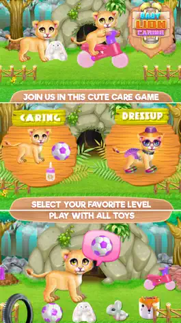 Game screenshot Baby Lion Caring mod apk