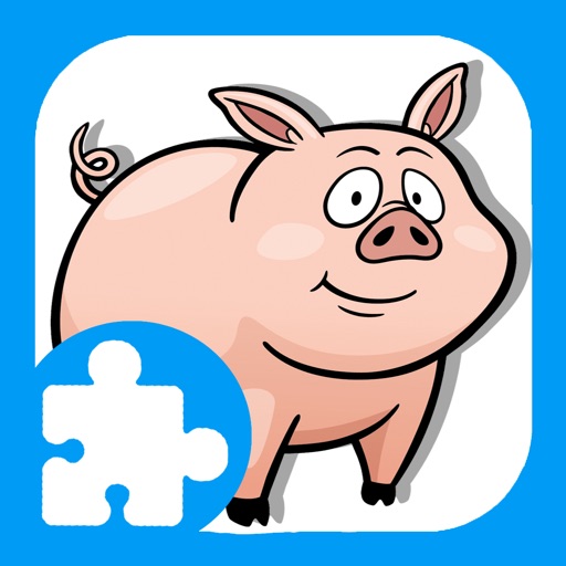 Pep Jigsaw Puzzles Games Pig Education iOS App