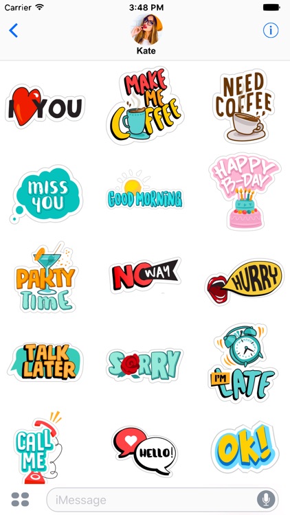 Stickers for iMessage!