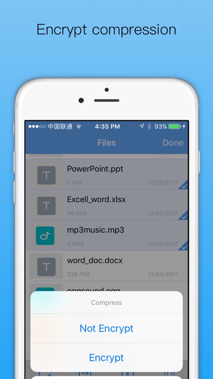 Unzip - zip file opener