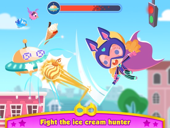 Superhero Candy iPad screenshot 4 - Games app