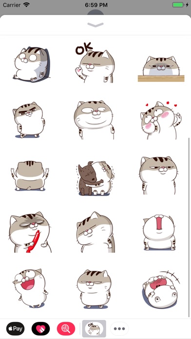 Yumi Cat Animated Stickers screenshot 3