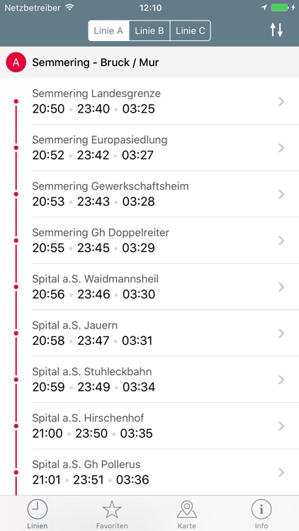 Nachtbus Hochsteiermark