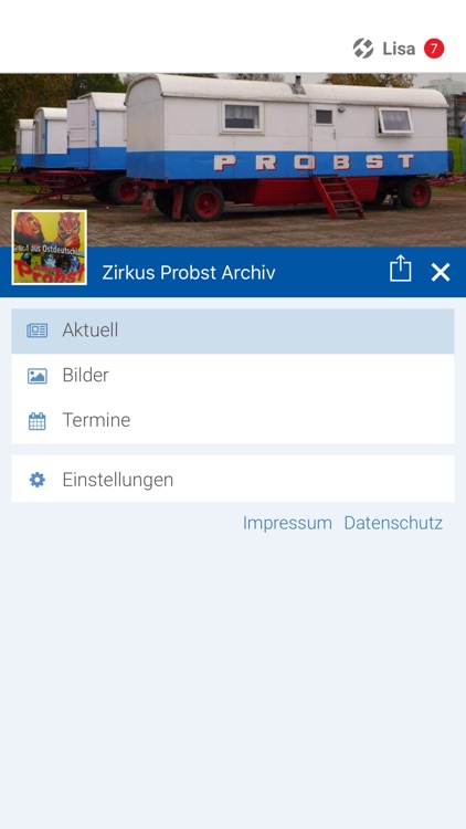 Zirkus Probst Archiv