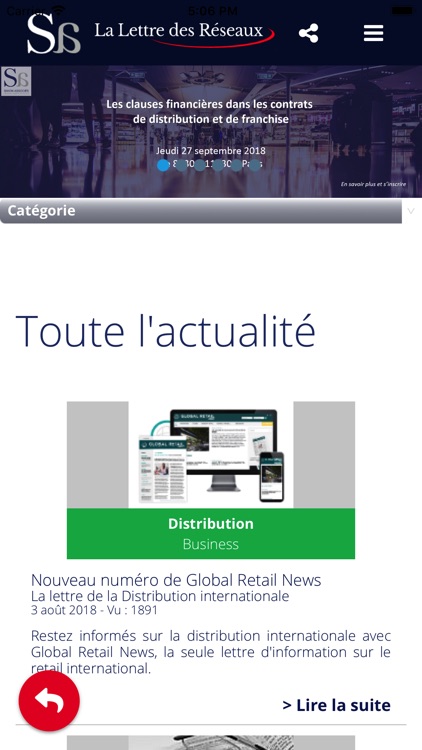 La Lettre des Réseaux