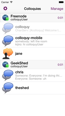Colloquy - IRC Clientのおすすめ画像1