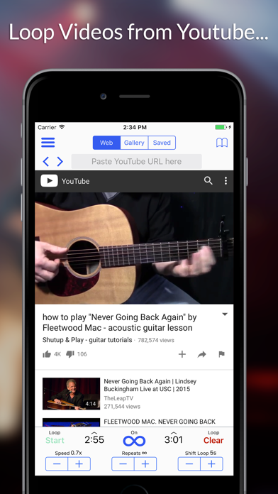 Screenshot #1 for Loop2Learn Loop YouTube Videos
