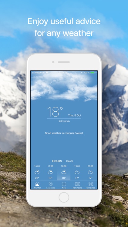 Weather Reminder　Custom Alerts screenshot-3