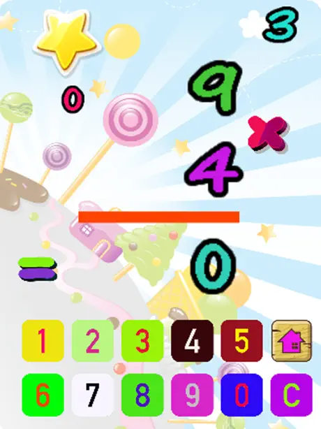 Jogos básicos de multiplicação matemática