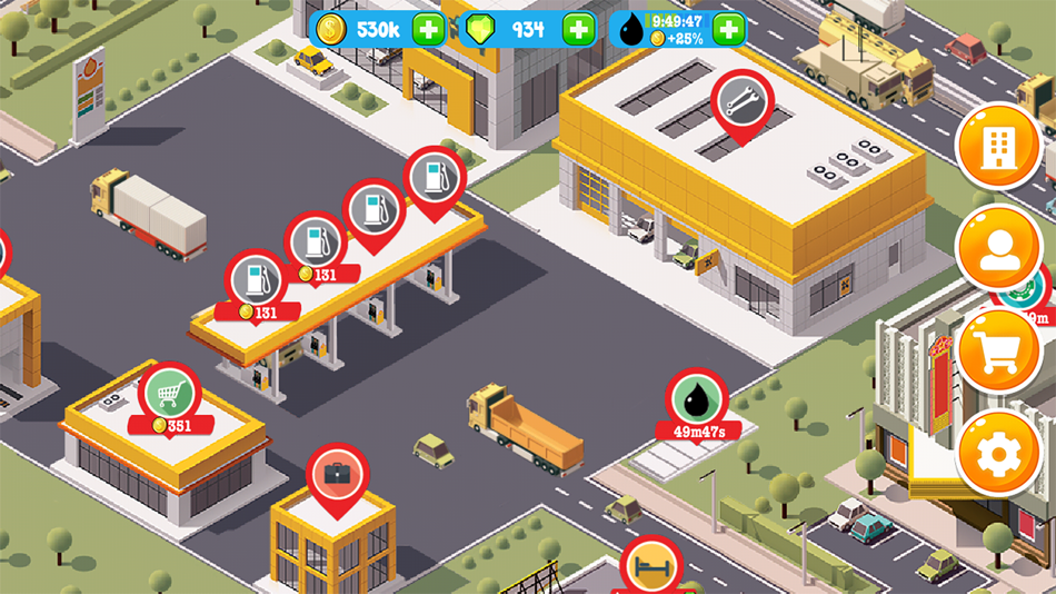 #1. Fuel Inc - Builder Game (iOS) 由: Frank Slofstra