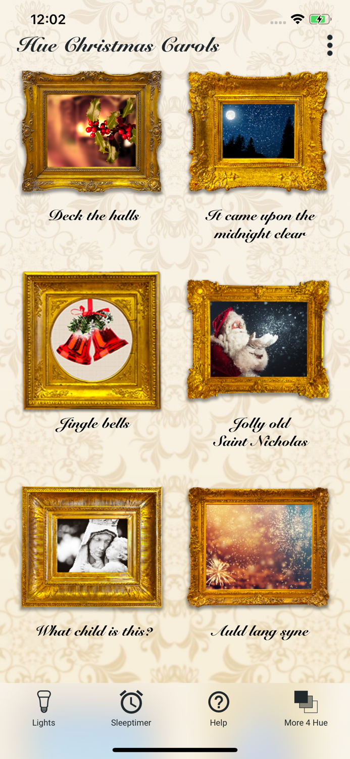 Hue Christmas Carols Advent