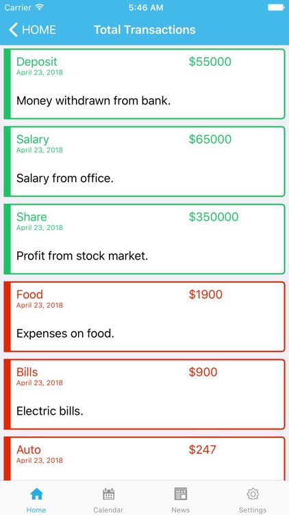 Rill Expense Manager